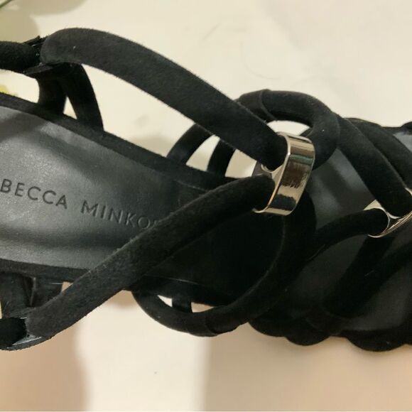 REBECCA MINKOFF black Apolline Strappy Sandals shoes size 7 M $158 - Picture 9 of 15